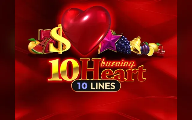 10 Burning Heart slot by Amusnet (EGT)