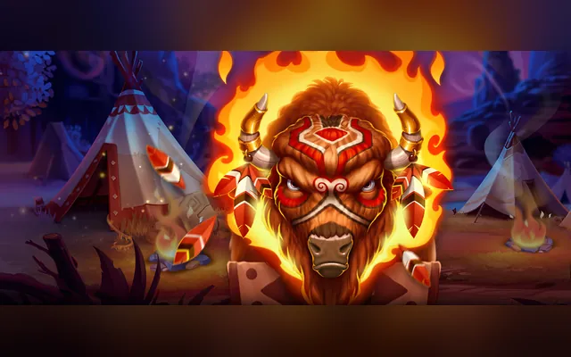10 Flaming Bisons slot by Push Gaming