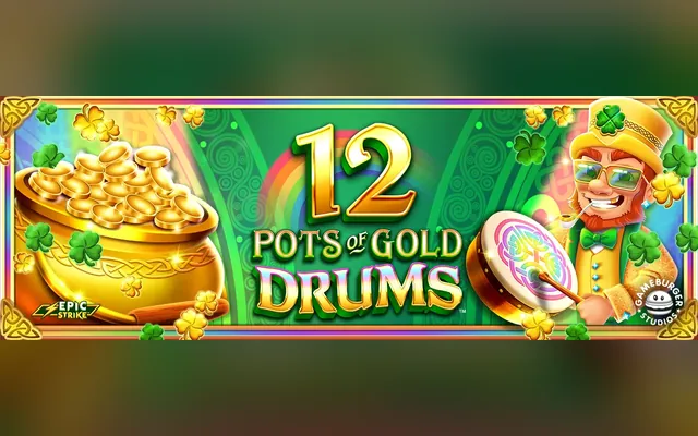 12 Pots of Gold Drums slot by Games Global