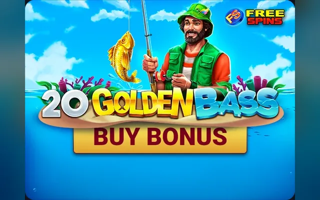 20 Golden Bass slot by Amusnet (EGT)