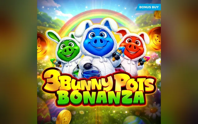 3 Bunny Pots Bonanza slot by Evoplay