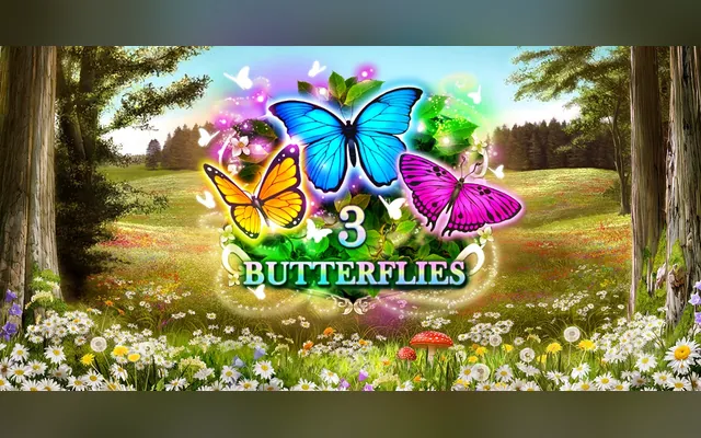 3 Butterflies slot by Red Rake Gaming