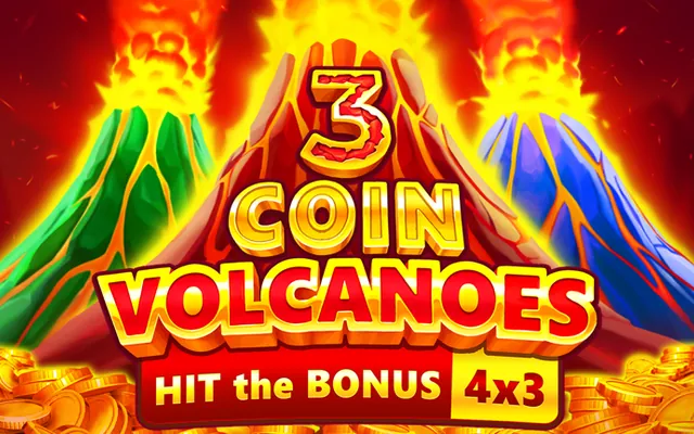 3 Coin Volcanoes slot by 3 Oaks Gaming