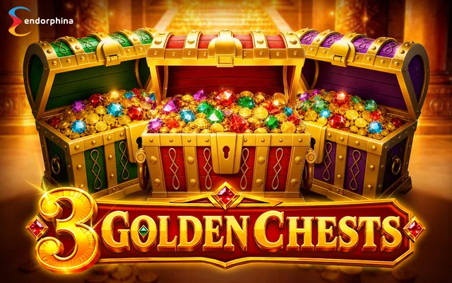 3 Golden Chests slot by Endorphina