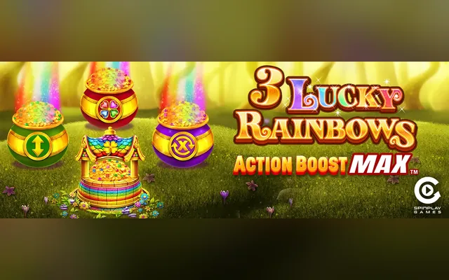 3 Lucky Rainbows Action Boost Max slot by Games Global
