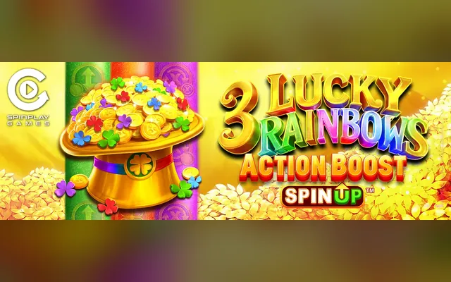 3 Lucky Rainbows Action Boost SpinUP slot by Games Global