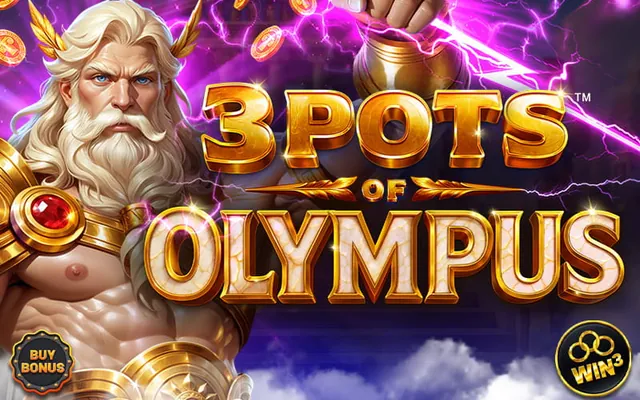 3 Pots of Olympus slot by Betsoft
