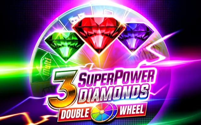 3 SuperPower Diamonds slot by 3 Oaks Gaming