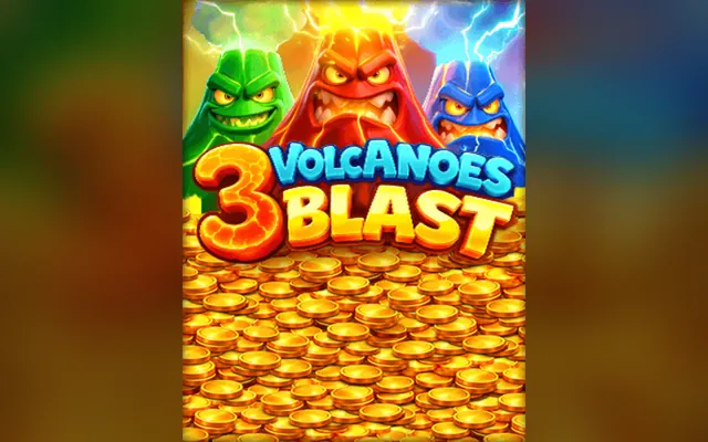 3 Volcanoes Blast slot by Platipus