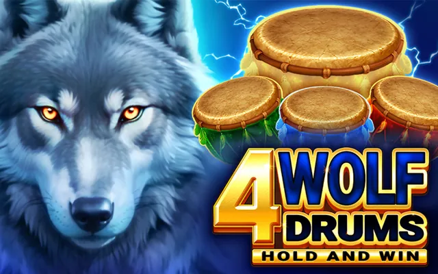4 Wolf Drums slot by 3 Oaks Gaming
