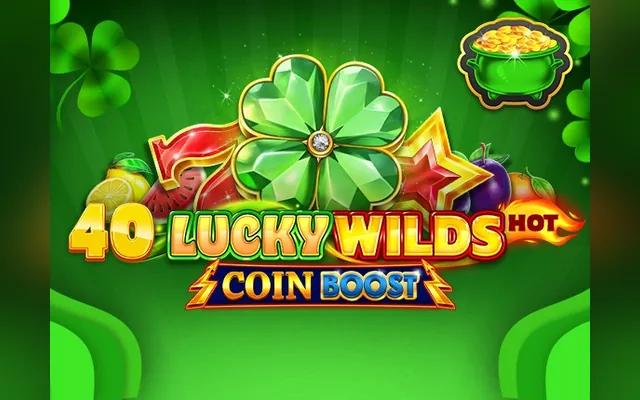 40 Lucky Wilds Hot Coin Boost slot by Amusnet (EGT)