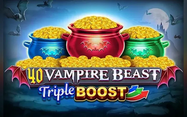 40 Vampire Beast Triple Boost Golden Coins Link slot by Amusnet (EGT)