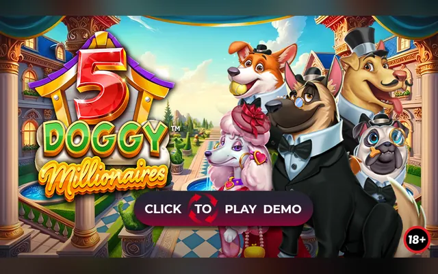 5 Doggy Millionaires slot by 4ThePlayer