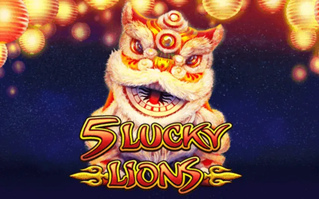 5 Lucky Lions slot by Habanero