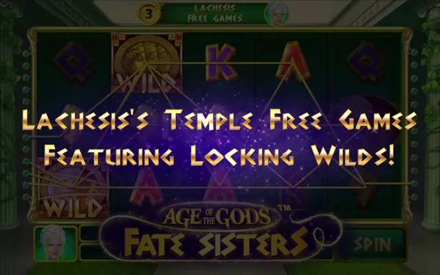 Age of the Gods Fate Sisters slot by Playtech