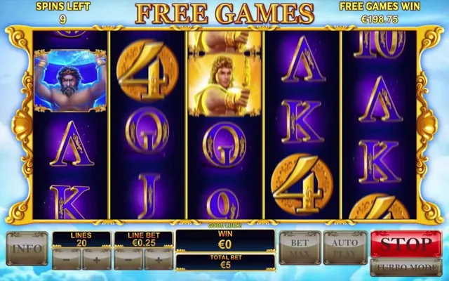 Age of the Gods: Furious 4 slot by Playtech