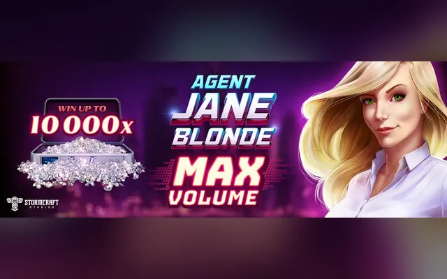 Agent Jane Blonde Max Volume slot by Games Global