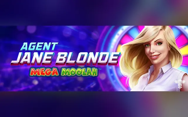 Agent Jane Blonde Mega Moolah slot by Games Global