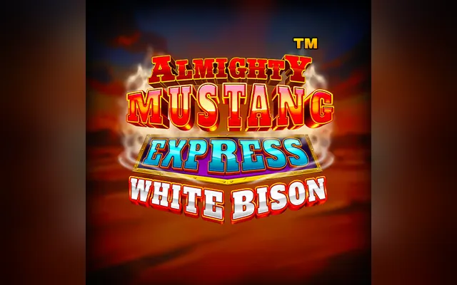 Almighty Mustang Express White Bison slot by Blueprint Gaming