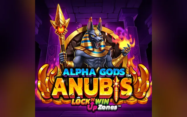 Alpha Gods: Anubis LockNWin UpZones slot by Pear Fiction Studios