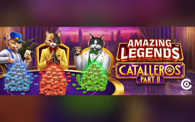 Amazing Legends Catalleros Part 2 slot by Games Global