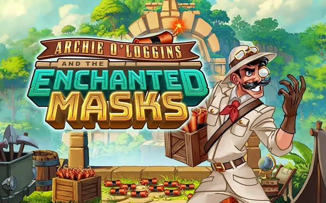 Archie O'Loggins and the Enchanted Masks slot by Thunderkick