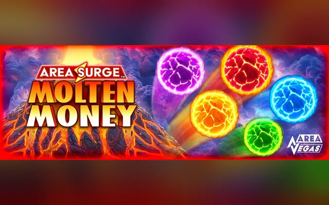 Area Surge Molten Money slot by Games Global