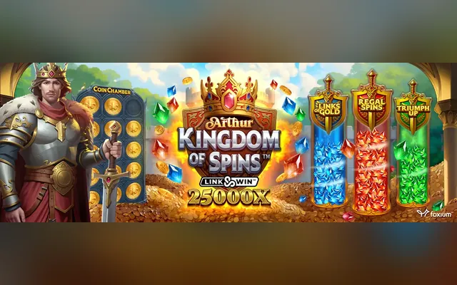 Slot Arthur Kingdom of Spins Link&Win dari Games Global