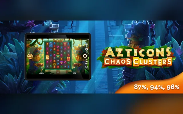 Azticons Chaos Clusters slot by Quickspin