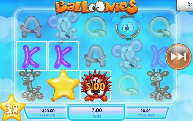 Balloonies slot by IGT