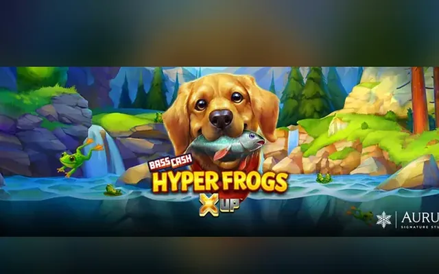 Bass Cash Hyper Frogs X UP slot by Games Global