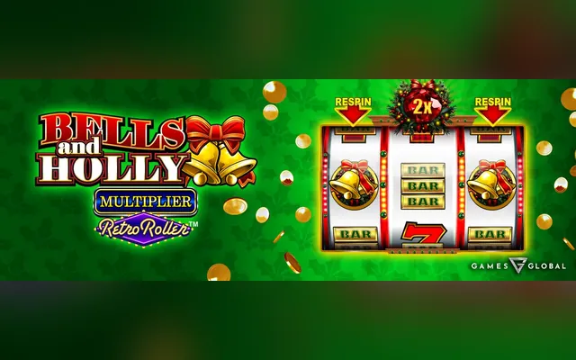 Bells and Holly Multiplier Retro Roller slot by Games Global