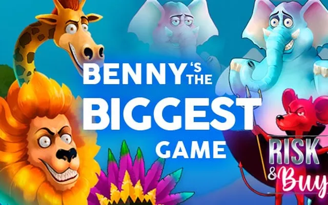 Benny's the Biggest Game slot by Mascot Gaming