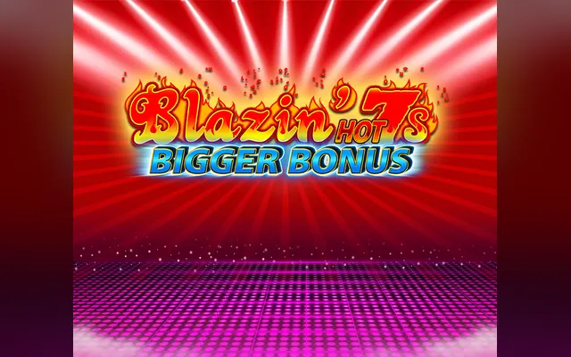 Blazin' Hot 7s Bigger Bonus slot by Light & Wonder