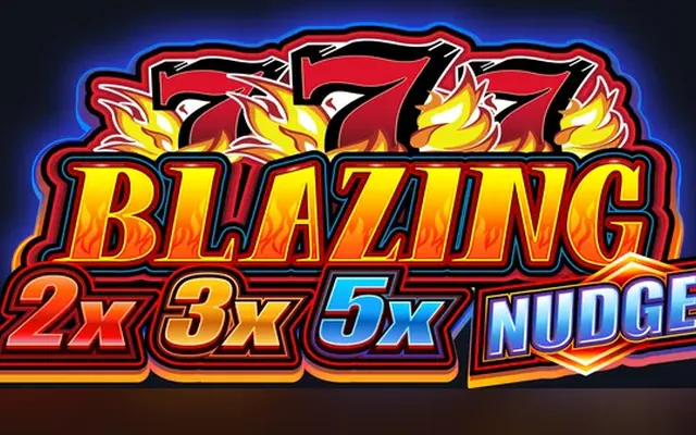 Blazing 777 2x 3x 5x Nudge slot by Light & Wonder