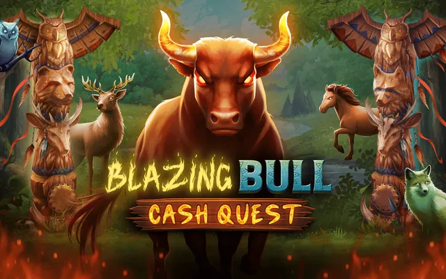 Blazing Bull Cash Quest slot by Kalamba Games