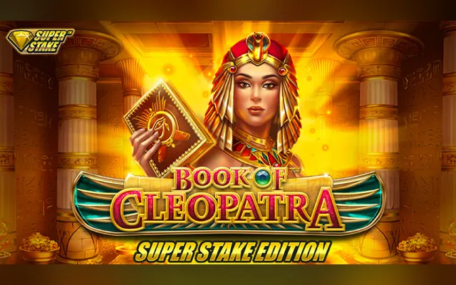 Book of Cleopatra Super Stake Edition slot by Stakelogic