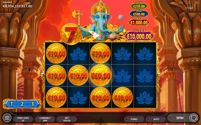 Book of Ganesha slot by Endorphina