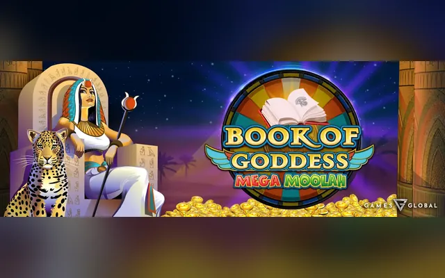 Book of Goddess Mega Moolah slot by Games Global