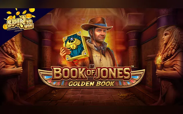 Automat Book of Jones Golden Book od studia Stakelogic