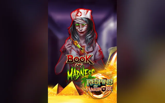 Book of Madness Respins of Amun Re slot by Gamomat