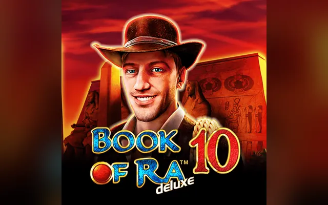 Book of Ra deluxe 10 slot by Novomatic (Greentube)