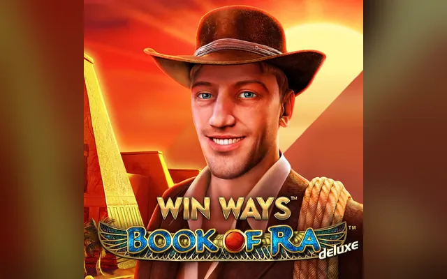 Book of Ra deluxe: Win Ways Ante Bet slot by Novomatic (Greentube)