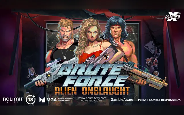 Brute Force: Alien Onslaught slot by Nolimit City