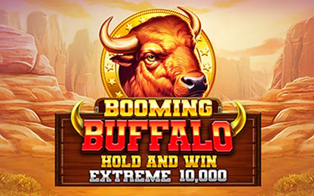 Buffalo Hold and Win Extreme 10,000 slot by Booming Games