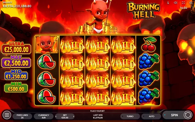 Burning Hell slot by Endorphina