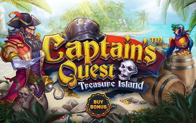 Captain’s Quest Treasure Island slot by Betsoft
