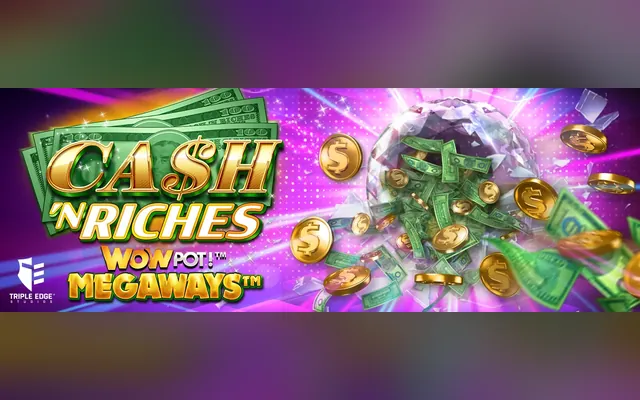 Cash 'N Riches WowPot Megaways slot by Games Global