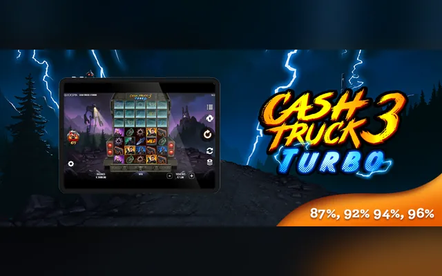 Cash Truck 3 Turbo slot by Quickspin