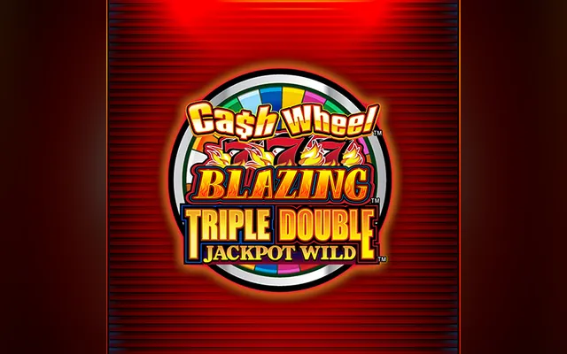 Cash Wheel Blazing 777 Triple Double Jackpot Wild slot by Light & Wonder